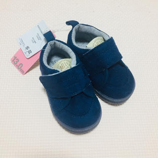 靴 13.0 紺 スエード素材(スニーカー)