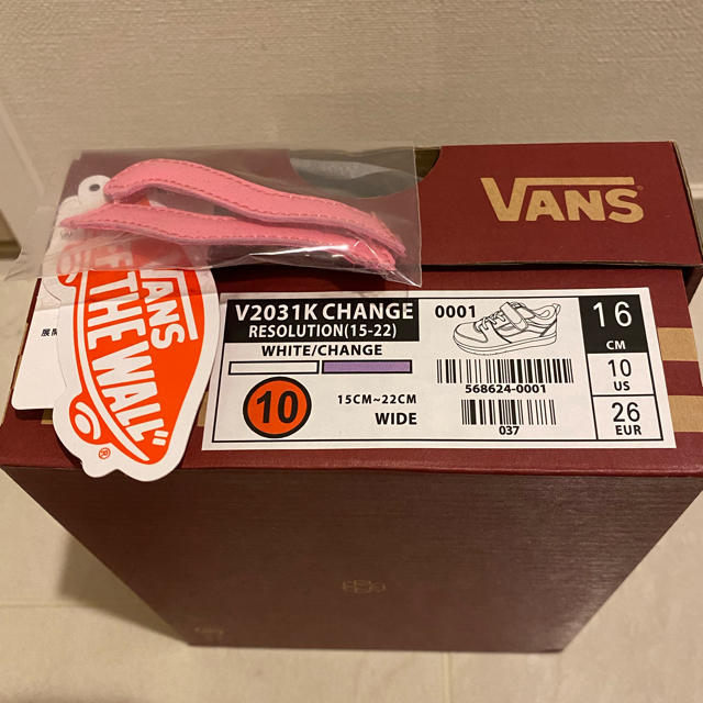 VANS(ヴァンズ)の未使用！VANS キッズスニーカー 16.0cm キッズ/ベビー/マタニティのキッズ靴/シューズ(15cm~)(スニーカー)の商品写真