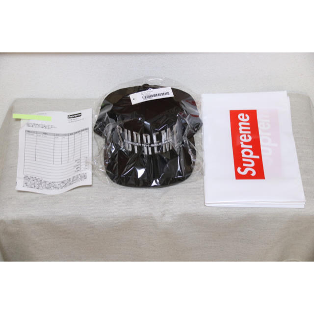 帽子Supreme Global 5-Panel CAP black 2018aw