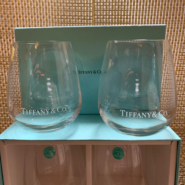 Tiffany & Co.(ティファニー)のTiffany グラス 4つセット 新品未使用 インテリア/住まい/日用品のキッチン/食器(食器)の商品写真