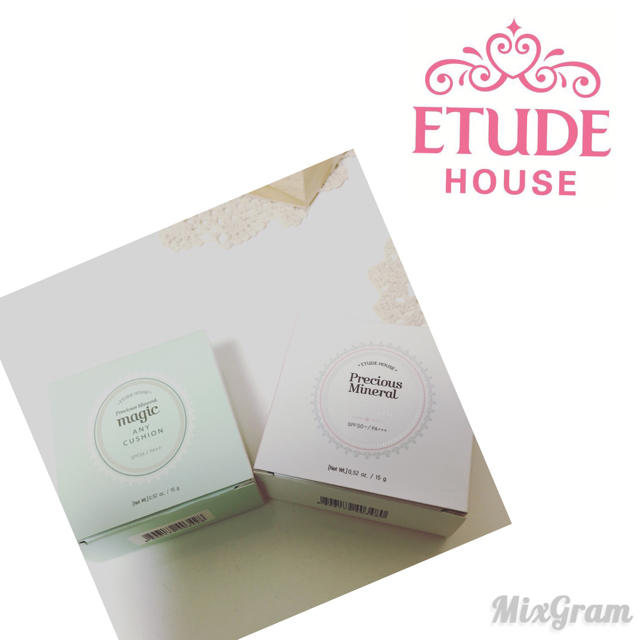 ETUDE HOUSE(エチュードハウス)のクッションファンデ ＊ 2点セット コスメ/美容のベースメイク/化粧品(化粧下地)の商品写真