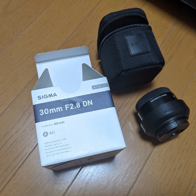 SIGMA(シグマ)のsigma 30mm f2.8 レンズ sony e mount 単焦点 スマホ/家電/カメラのカメラ(レンズ(単焦点))の商品写真