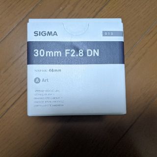 シグマ(SIGMA)のsigma 30mm f2.8 レンズ sony e mount 単焦点(レンズ(単焦点))