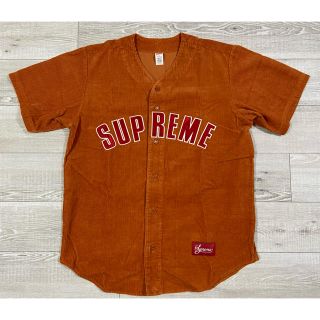 シュプリーム(Supreme)の18SS Supreme Corduroy Baseball Jersey L(シャツ)