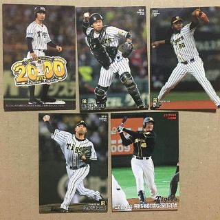 カルビー(カルビー)の阪神タイガース　鳥谷　梅野　ドリス　桑原　秋山　プロ野球チップス(シングルカード)