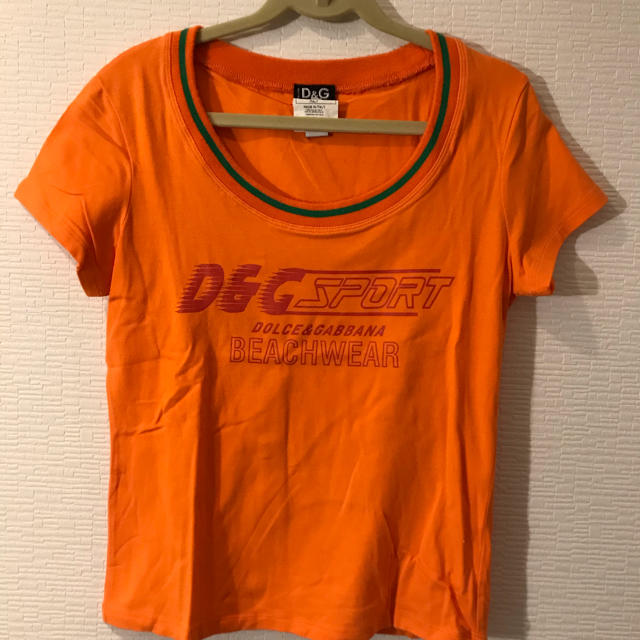 D&G(ディーアンドジー)の古着 中古 ドルチェ＆ガッパーナ Tシャツ レディースのトップス(Tシャツ(半袖/袖なし))の商品写真