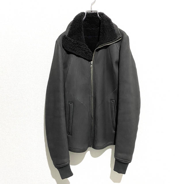 Rick Owens Intarsia ムートンジャケット ハンガー付