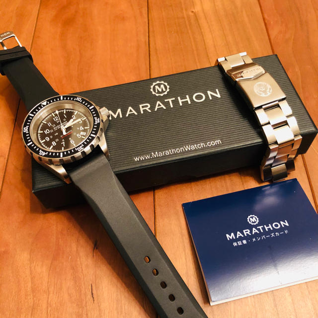 MARATHON マラソン ダイバーズウォッチ　自動巻　時計　正規品　極美品！