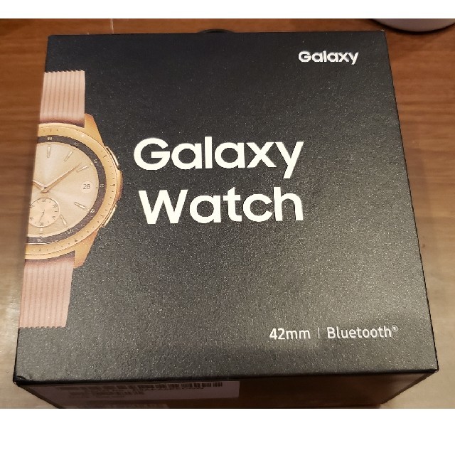 SAMSUNG(サムスン)のGalaxywatch 42mm rosegold スマホ/家電/カメラのスマートフォン/携帯電話(その他)の商品写真