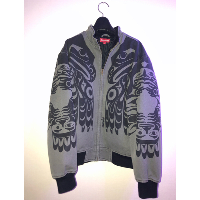 supreme makah zip up jacket 19fw