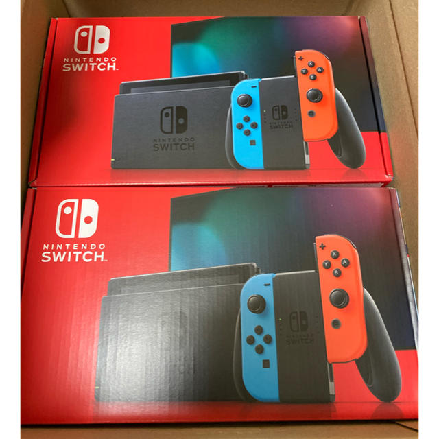 Nintendo Switch ネオン ニンテンドー スイッチ 2台セット 新品