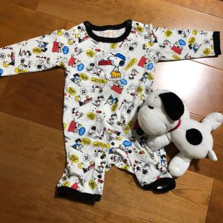 スヌーピー(SNOOPY)のカバーオール70 スヌーピー  (カバーオール)