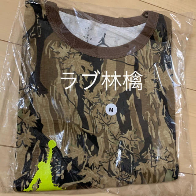 迷彩 travis scott JORDAN Tシャツ Mトラビス ジョーダン