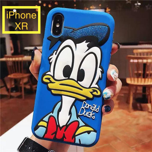 ドナルドダック Iphone Xr用 ディズニー ドナルド かわいい3dスマホカバーの通販 By キャラくた屋 ドナルドダックならラクマ