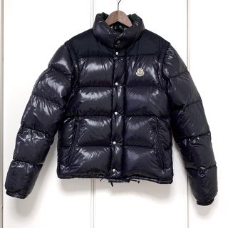 モンクレール(MONCLER)のMONCLER モンクレール ダウンジャケット メンズ（ベストにも可）ネイビー(ダウンジャケット)