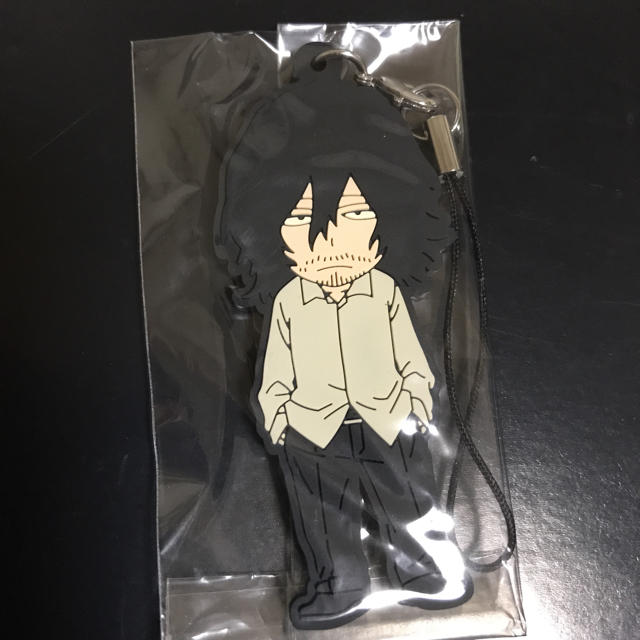 ヒロアカ 相澤消太 ミニキャラ私服 ラバーストラップの通販 by ヒロアカ 相澤消太 ミニキャラ私服 ラバーストラップの通販 by