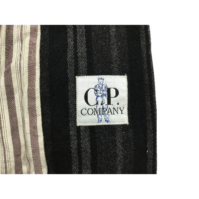 C.P. Company(シーピーカンパニー)の伊製新近美品C.P.COMPANYCPカンパニーストライプPコートサイズ42 レディースのジャケット/アウター(ピーコート)の商品写真