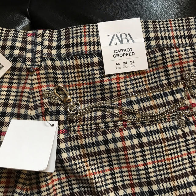 ZARA チェック スラックススラックス