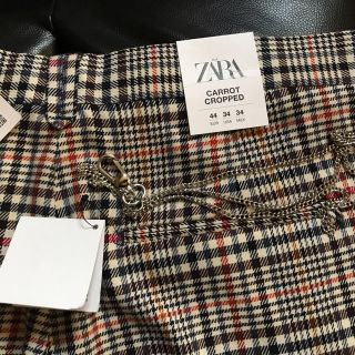 ザラ(ZARA)のZARA チェック スラックス(スラックス)