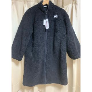 パタゴニア(patagonia)のファーストダウン　ボアロングコート(ロングコート)