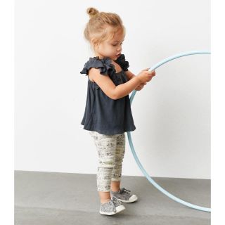 ザラキッズ(ZARA KIDS)のzarababy  Disney ディズニー リブ レギンス　80(パンツ)