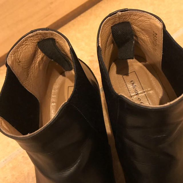 Odette e Odile(オデットエオディール)の【なむ様専用】サイドゴア　ショートブーツ　23cm レディースの靴/シューズ(ブーツ)の商品写真