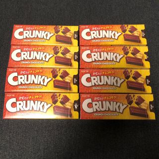 チョコレート(chocolate)のロッテ クランキークランチチョコレート 8箱(菓子/デザート)