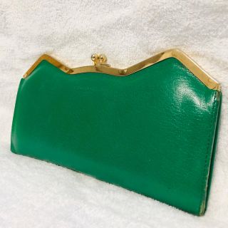 ツモリチサト(TSUMORI CHISATO)の【colorful☆彡 様専用】チサト 長財布 がま口財布 グリーン ネコ(財布)