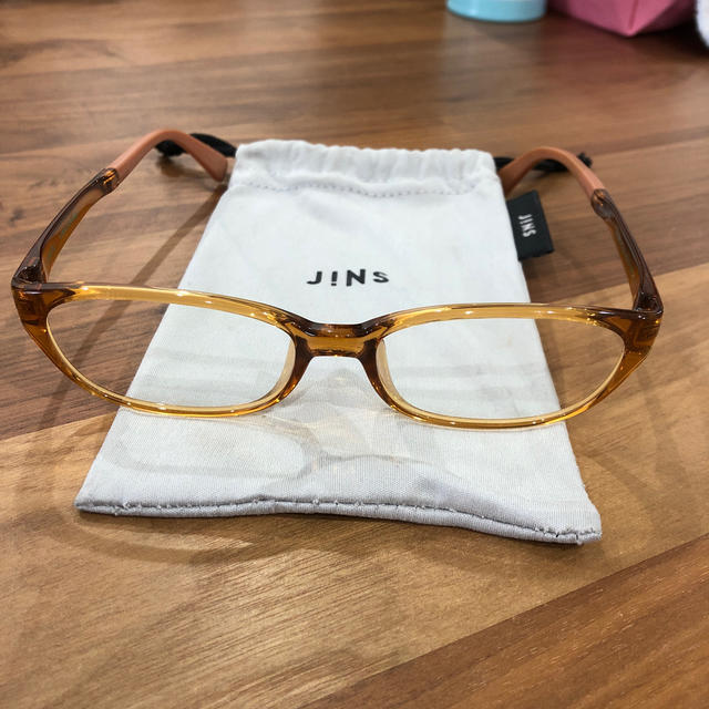 JINS(ジンズ)のJINSPC ライトブラウン レディースのファッション小物(サングラス/メガネ)の商品写真