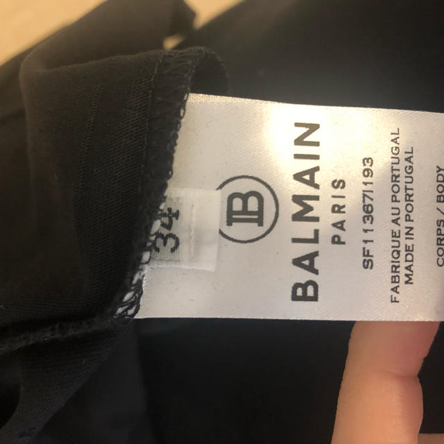 BALMAIN(バルマン)のBALMAIN Ｔシャツ ブラック 34 メンズのトップス(Tシャツ/カットソー(半袖/袖なし))の商品写真
