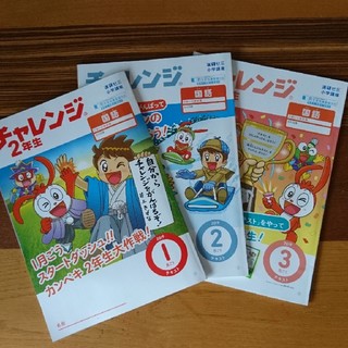 進研ゼミ チャレンジ2年生 2019年1～3月号(語学/参考書)