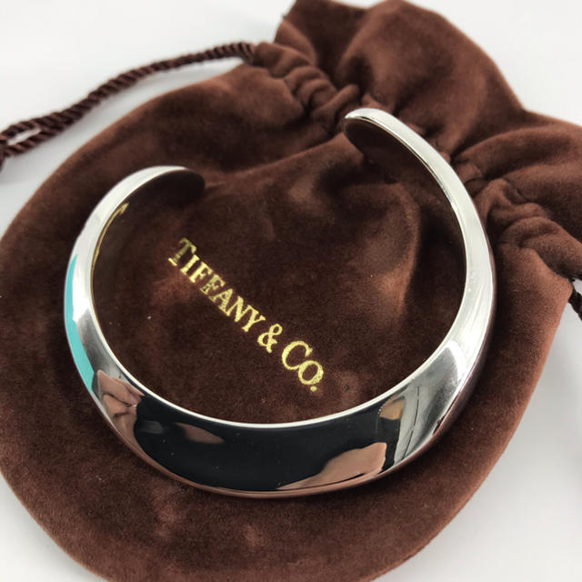 Tiffany & Co.(ティファニー)の希少 超美品 ティファニー ウェーブ バングル YL79TIFFANY&Co.  レディースのアクセサリー(ブレスレット/バングル)の商品写真