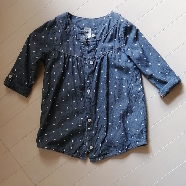 carter's(カーターズ)の可愛い　４歳用　七分丈シャツ キッズ/ベビー/マタニティのキッズ服女の子用(90cm~)(ブラウス)の商品写真