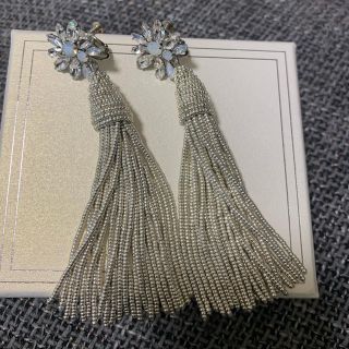 ヴェラウォン(Vera Wang)のmiyuna様専用　オルガブランカタッセルイヤリング(その他)