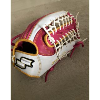 エスエスケイ(SSK)の美品　SSK 野球　外野手用　グローブ(グローブ)