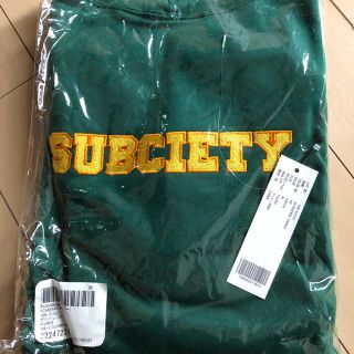 サブサエティ(Subciety)のsubciety 新品未使用　パーカー(パーカー)