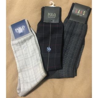 ポロラルフローレン(POLO RALPH LAUREN)の紳士靴下3点(ソックス)