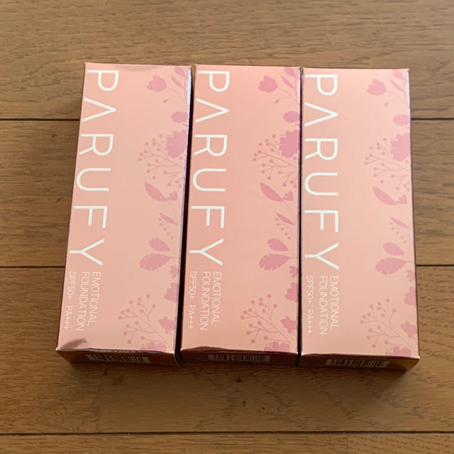 PARUFY 保湿下地 ファンデーション SPF50+ 30g×3 通販激安 - bartendme.co