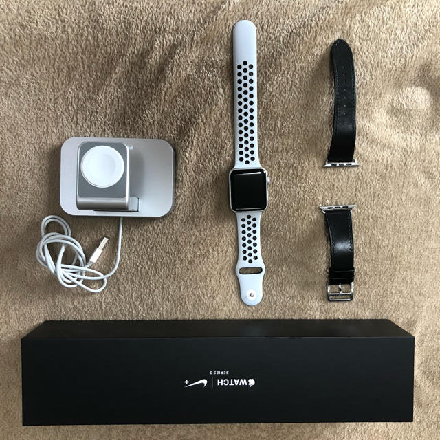 Apple Watch Serise3 NAKI + 美品 おまけ有り