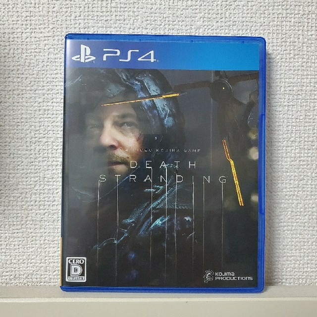 PlayStation4(プレイステーション4)のDEATH STRANDING（デス・ストランディング） PS4 エンタメ/ホビーのゲームソフト/ゲーム機本体(家庭用ゲームソフト)の商品写真