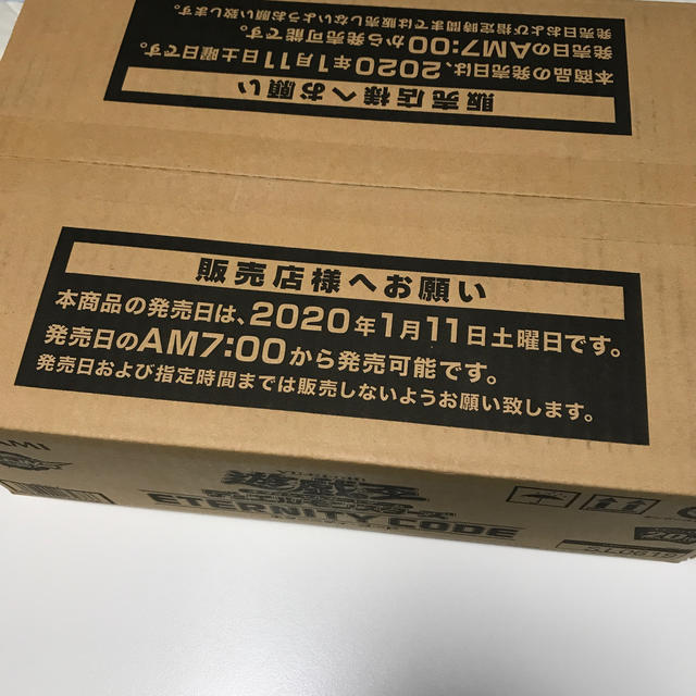 専用出品 遊戯王 エター二ティコード 未開封1カートン 専用出品 遊戯王 エター二ティコード 未開封1カートン