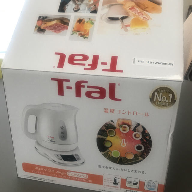 T-fal(ティファール)のT-fal★電気ケトル★温度設定機能付き スマホ/家電/カメラの生活家電(電気ケトル)の商品写真