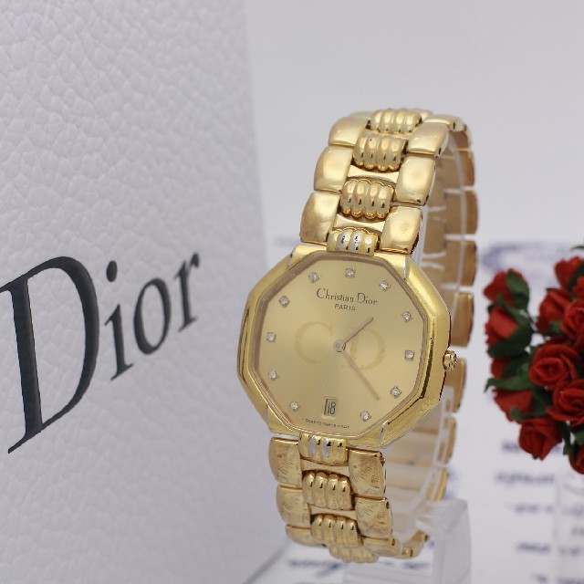 エントリー最大P14倍以上 正規品【新品電池】Christian Dior 45.154