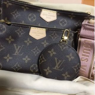 ルイヴィトン(LOUIS VUITTON)のミュルティ・ポシェット・アクセソワール ☆最終お値下げ☆(ショルダーバッグ)