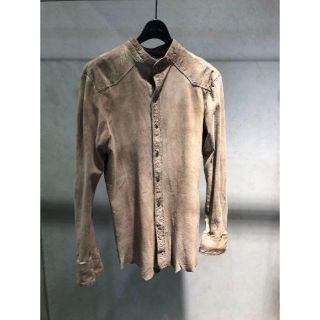 14th Addiction SUEDE SHIRT(シャツ)