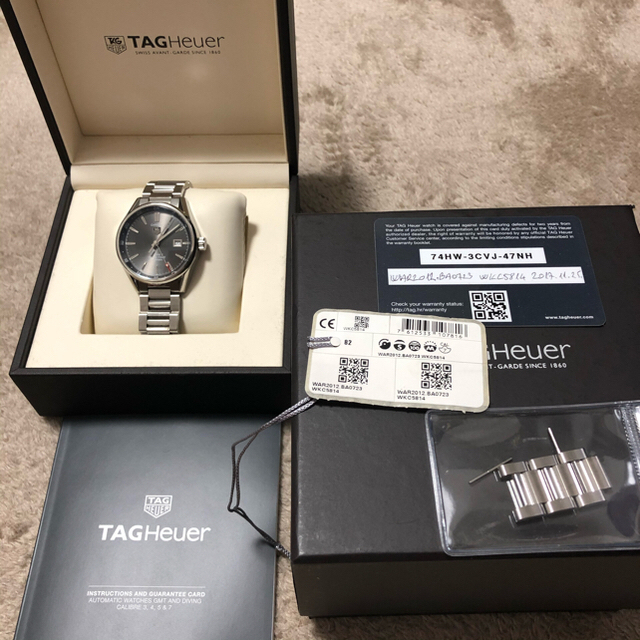 TAG Heuer(タグホイヤー)のTAG HEUER CARRER CALIBRE7TWIN-TIME メンズの時計(腕時計(アナログ))の商品写真