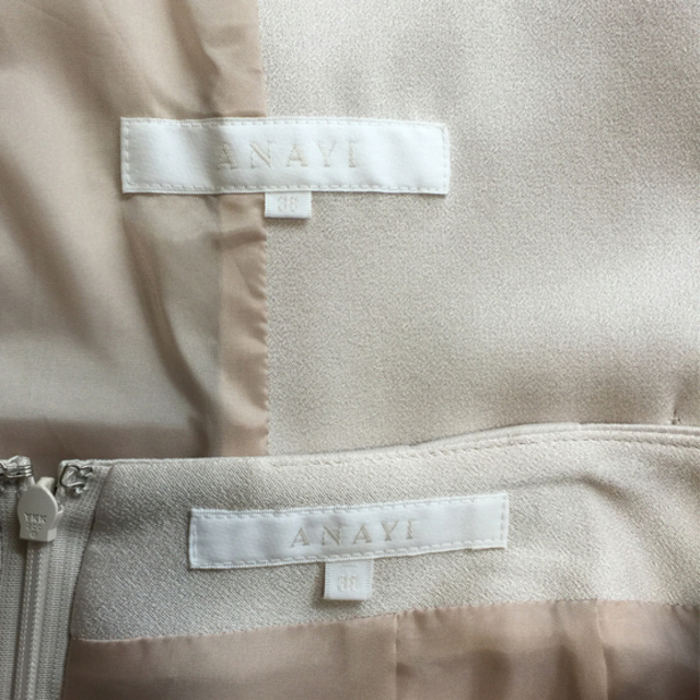ANAYI ジャケット・スカート38 Mの通販 by ⭕️｜アナイならラクマ - ANAYI スーツ 安い在庫