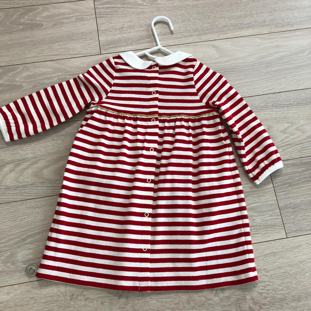 PETIT BATEAU(プチバトー)のプチバトー＊ワンピース キッズ/ベビー/マタニティのベビー服(~85cm)(ワンピース)の商品写真