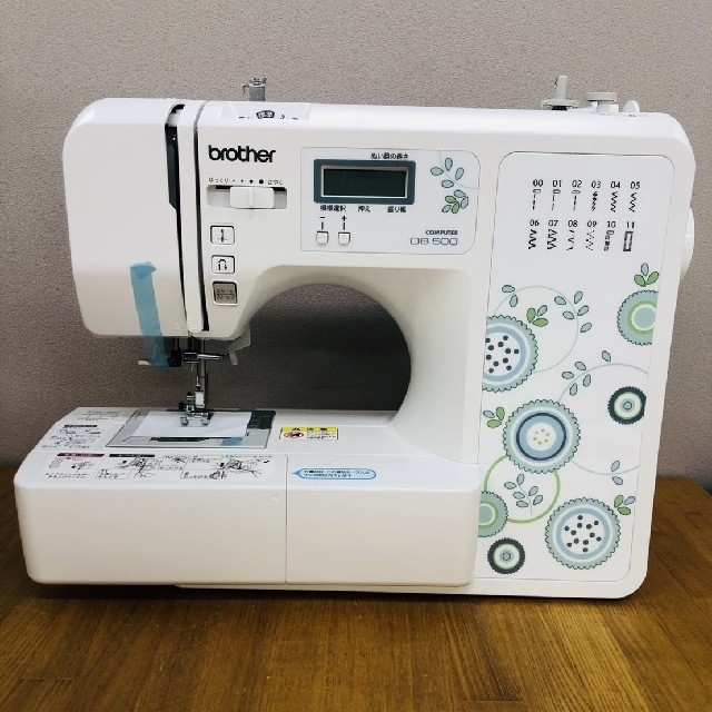 brother(ブラザー)のブラザーOB500Sコンピュータミシン ワイドテーブル・フットコントローラー付き スマホ/家電/カメラの生活家電(その他)の商品写真