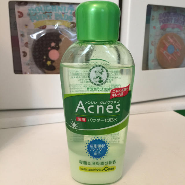 ロート製薬(ロートセイヤク)のメンソレータム アクネス 薬用パウダー化粧水(120mL) コスメ/美容のスキンケア/基礎化粧品(化粧水/ローション)の商品写真